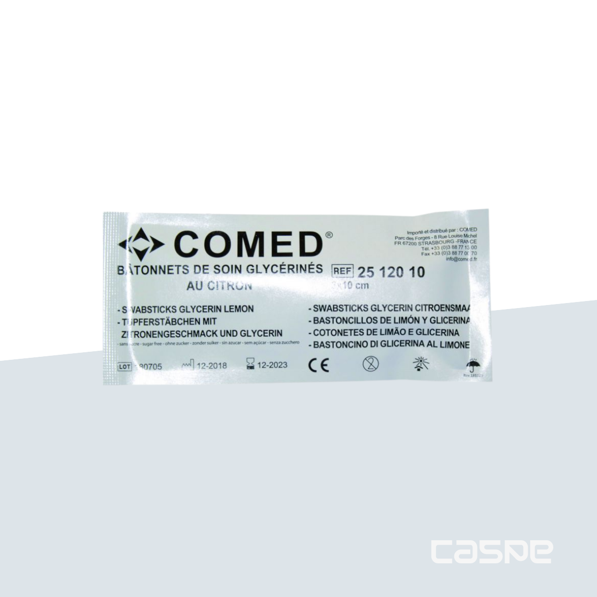 COMED Glyzerinstäbchen mit Zitrone