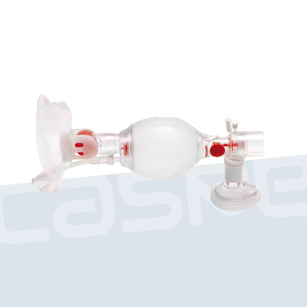AMBU® SPUR® II Baby mit Überdruckventil und O2-Schlauch - Größe Neugeborene / Manometeranschluss und Mediport