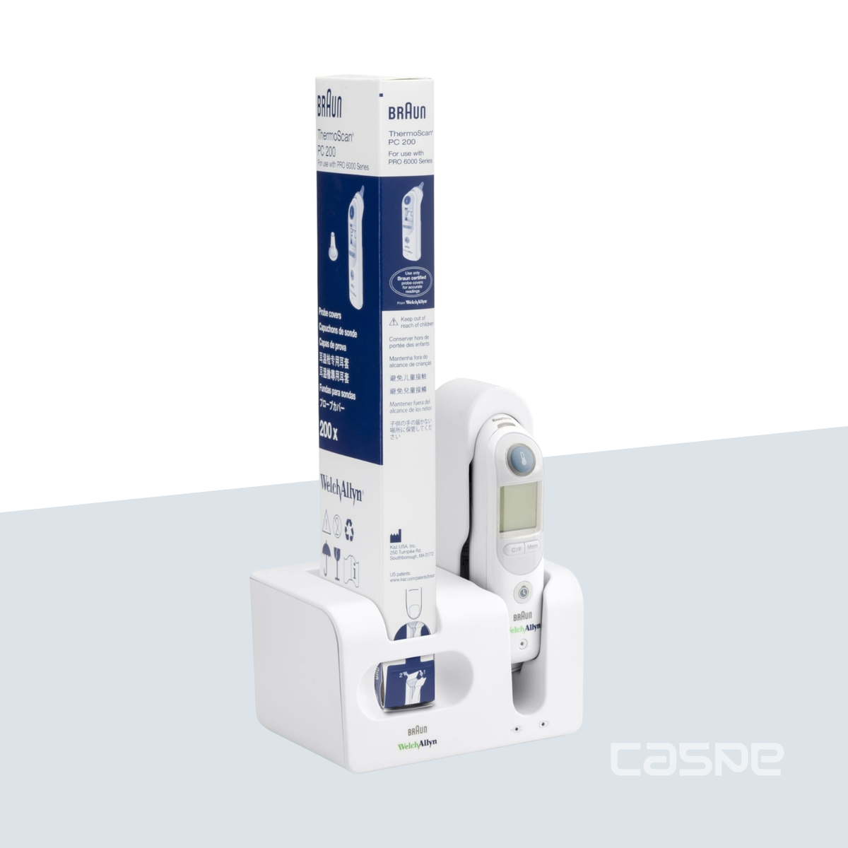 BRAUN ThermoScan PRO 6000 Ohrthermometer Welch Allyn – Ladestation