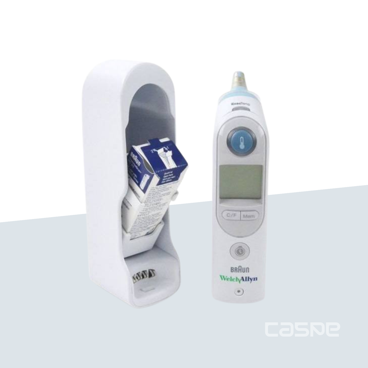 BRAUN Ohrthermometer ThermoScan PRO 6000 Welch Allyn - Kleine Basis