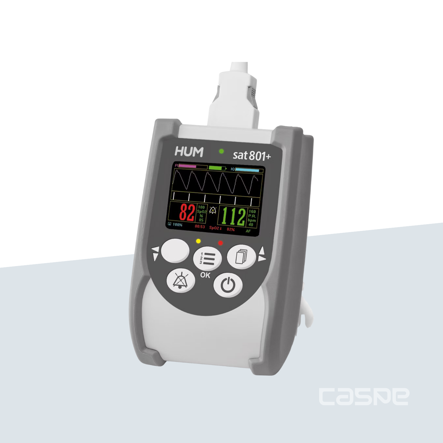 AEROCHECK MASIMO Pulsoximeter Sat 801+ mit Farb-TFT-Display