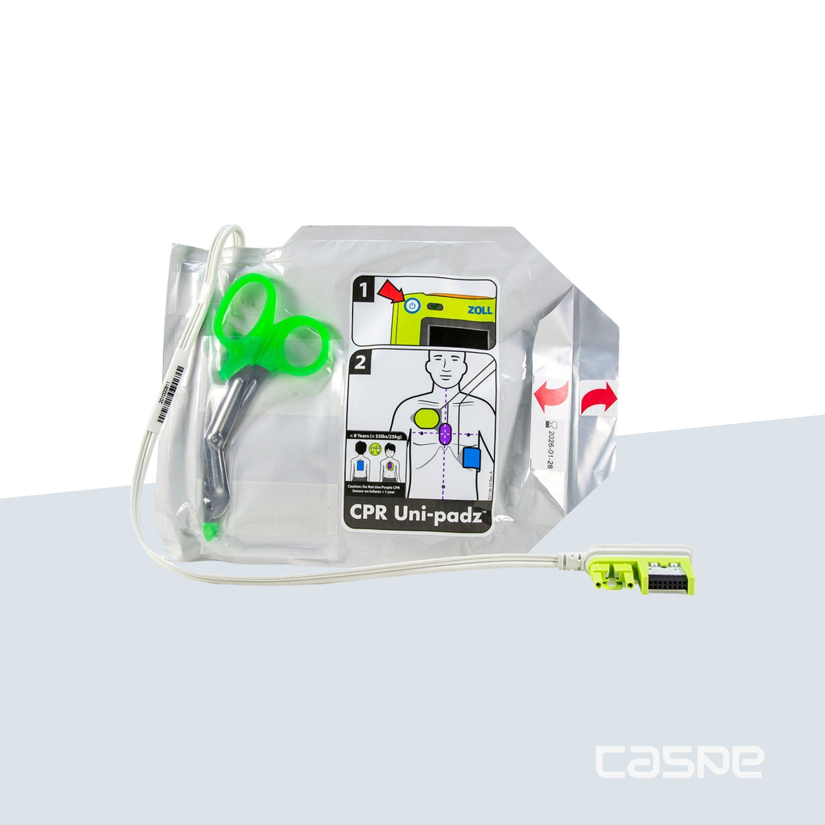 ZOLL CPR UNI-PADZ AED3 Misch-Elektrodenpaar