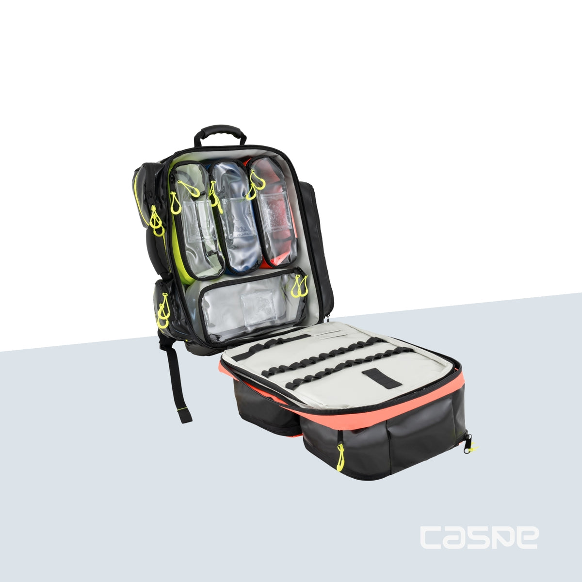 AEROCASE® Notfallrucksack AEROcase® - MEDpack Basic Neongelb