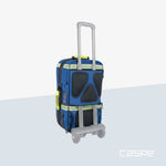 ELITE BAGS Sauerstoff-Notfalltasche EMERAIR Blau