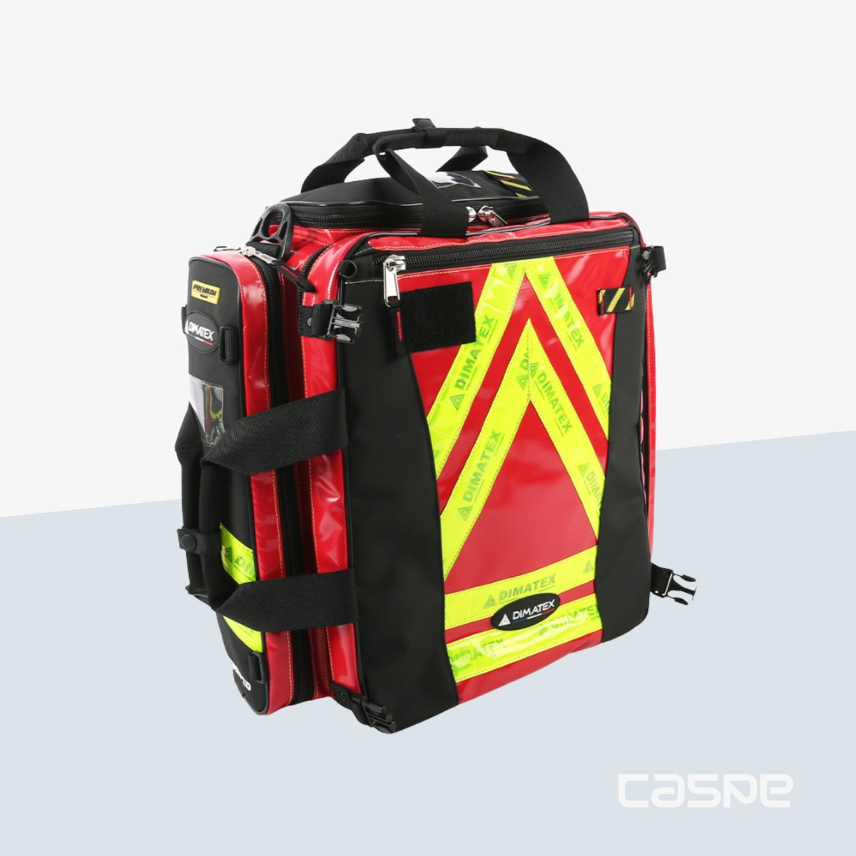DIMATEX Notfall- und Interventionsrucksack URGENCY Rot PVC