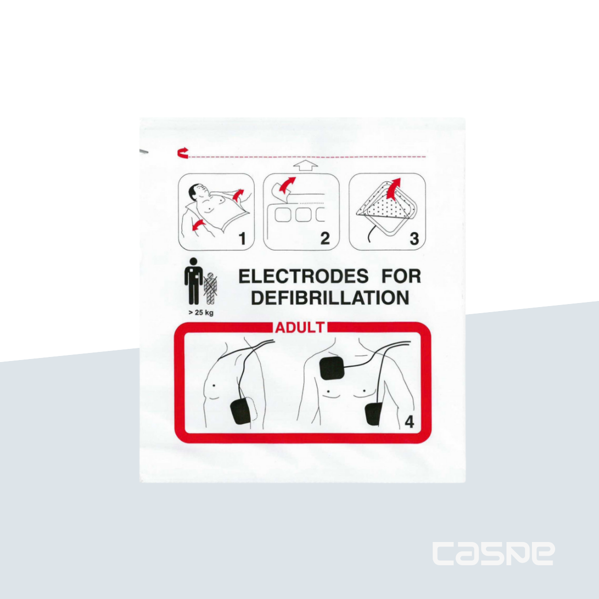 SCHILLER Vorkonnektierte Erwachsenelektroden für SCHILLER FRED EASY/SKITY-FE010