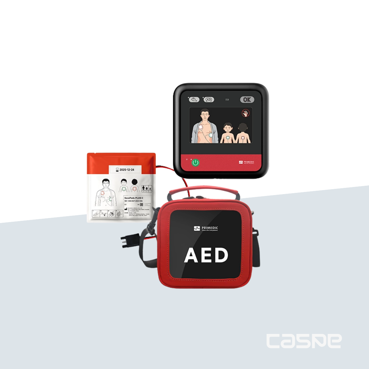 PRIMEDIC Defibrillator HeartSave myPAD Ohne Bildschirm / Ohne Reanimation