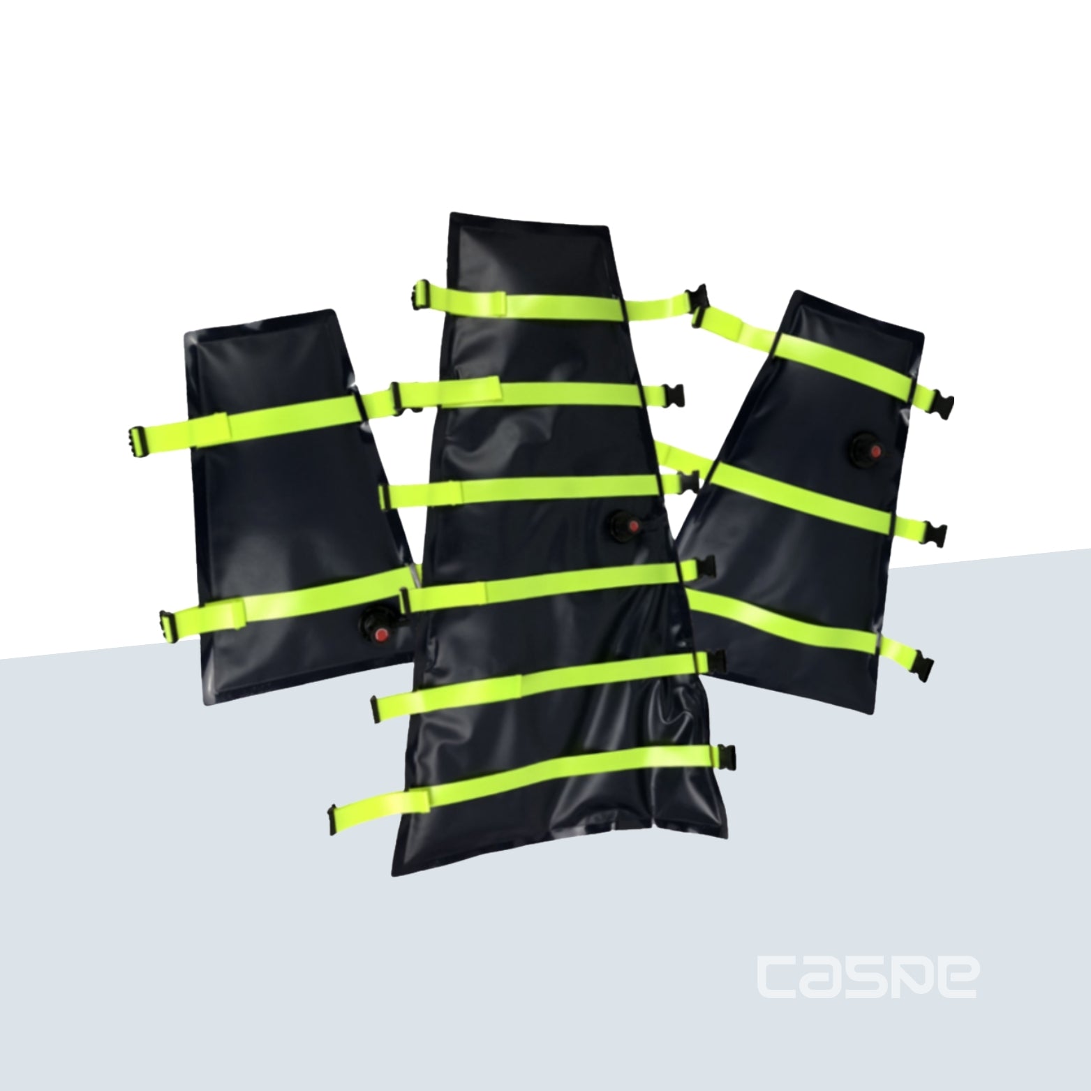 CIRMEDICAL 3 Vakuumschienen mit Tasche und Pumpe - BIOCIR