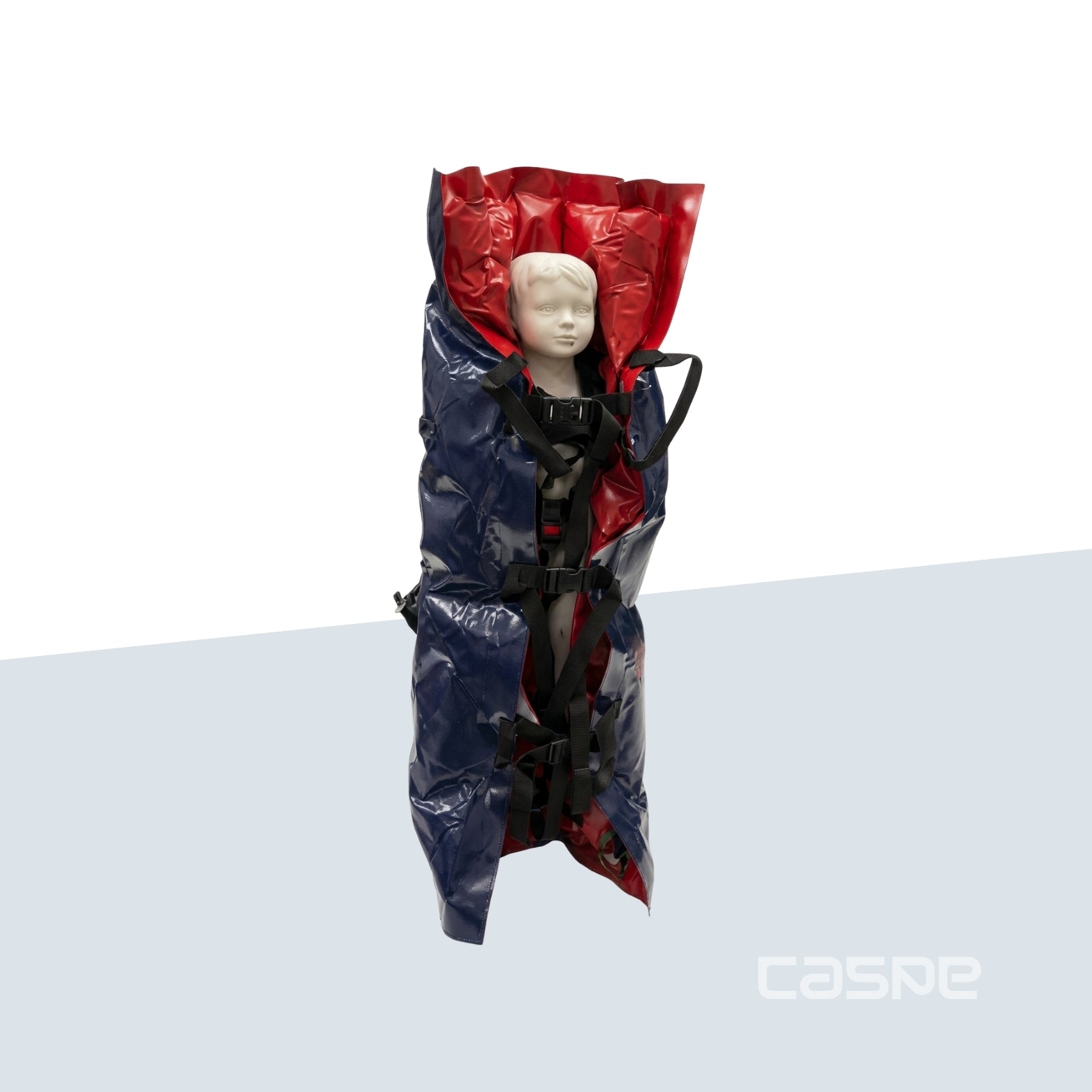 CIRMEDICAL MID Vakuumbett 130 x 84 cm 4 Griffe / 3 Riemen - PÄDIATRISCH - Kompatibel mit ACR