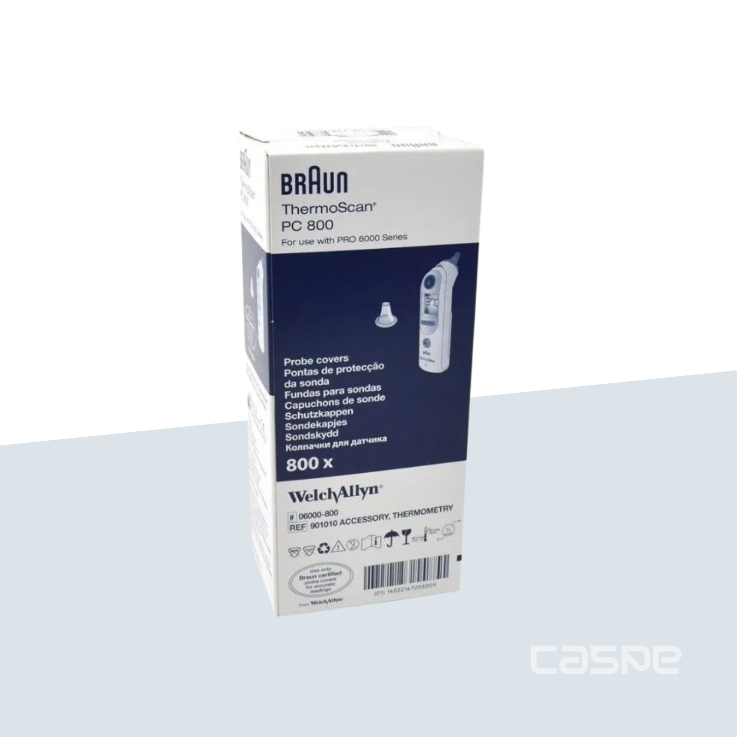BRAUN Einweg-Schutzkappen für ThermoScan Ohrthermometer (x800)